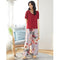 Summer Cotton Pajamas Pants Women Thin Wide-legged Loose Drape Long Plus Size Japanese Pregnant Woman Outdoor Sets Sleepwear