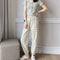 Img 3 - Colourful Chequered Jogger Pants Summer ins Korean Women Casual Loose Slim Look Breathable