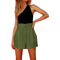 Img 4 - Europe Popular Women Summer Casual Cotton Blend Plus Size Loose Drawstring Wide Leg Shorts