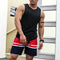 IMG 105 of Tank Top Men Sporty Sleeveless T-Shirt Short Sleeve Quick-Drying Fitness Stretchable Plus Size Thin Under Southeast Asia Europe Tank Top