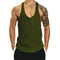 Muscle Fitness Loose Casual Sporty Tank Top Men Europe Trendy Breathable Sleeveless T-Shirt logo Tank Top