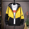 Trendy Slim Look Stylish Mix Colours Jacket Tops Outerwear