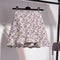 Img 1 - Miniskirt Women Summer Slim Look All-Matching Chiffon High Waist Floral Mid-Length A-Line Skirt