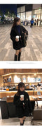 IMG 112 of Loose College Elegant Suit Collar Coat Women Long Sleeved Thin insWomen Outerwear