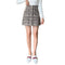 Img 5 - Country Chequered Skirt Women Korean High Waist Wool Slim Look Hip Flattering A-Line Skirt