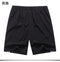 IMG 112 of Stretchable Fitness Pants Casual Loose knee length Summer Three Bars Shorts Men Sport Quick Dry K Shorts