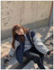 IMG 113 of Vintage Color-Matching Cardigan Baseball Jersey Women Loose bfinsJacket Outerwear