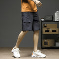 Img 3 - Cargo Shorts Men Summer Loose Casual knee length Korean Breathable Pants Sport Jogging