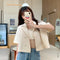IMG 114 of Korean Short Blazer Summer Hong Kong High Waist Sleeve Suit Women Student Thin Outerwear