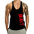 Img 1 - Muscle Fitness Loose Casual Sporty Tank Top Men Europe Trendy Breathable Sleeveless T-Shirt logo