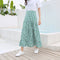 Img 13 - Summer Korean College Spliced Chequered Flare Women Mid-Length A-Line Skirt