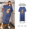 Pyjamas Women Summer Thin Korean Cartoon Adorable Cotton Pajamas Loungewear Pregnant Woman Sleepwear