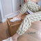 IMG 104 of Colourful Chequered Jogger Pants Summer ins Korean Women Casual Loose Slim Look Breathable Pants