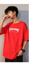 Img 13 - Summer Men Korean Popular Loose Casual Round-Neck Tops Solid Colored Short Sleeve T-Shirt