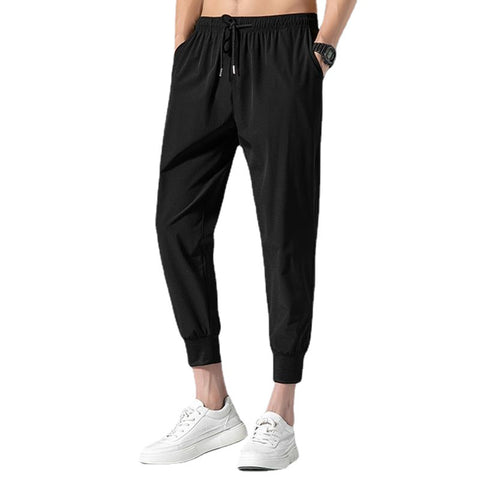 Img 5 - Sport Pants Summer Trendy Loose Silk Ankle-Length Thin