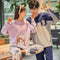 Couple Pajamas Cotton Long Sleeved Thin Men Cartoon Sets Women Korean Loungewear Sleepwear