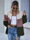 IMG 118 of Popular Spliced Women Europe Personality Trendy Casual Color-Matching Windbreaker Zipper Cardigan Outerwear