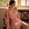 Img 3 - Sexy Pajamas Women Replica Strap Pyjamas Loungewear Three-Piece Sets