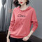 Img 3 - Women Cotton Sweatshirt Hooded Thin Korean Loose Mom