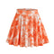 Img 4 - Women Dye Colourful Stretchable Flare Skirt Casual Mini Skirt