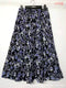 Img 17 - Europe Pleated Floral Skirt Chiffon Summer Skirt