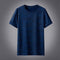 Img 4 - Summer Thin T-Shirt Mesh Breathable Quick Dry Round-Neck Short Sleeve Sporty Tops