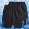 Img 7 - Shorts Men Three Bars Gym Quick-Drying Bermuda Loose Summer Plus Size