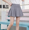 Img 6 - A-Line Black Women Student Summer High Waist Slim-Look All-Matching Anti-Exposed College Tennis Pleated Skirt