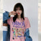 IMG 104 of Round-Neck Short Sleeve T-Shirt Women Summer Korean Loose Student insTops T-Shirt