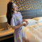 IMG 112 of Sets Korean Adorable Loungewear Women Loose Thin Summer Short Sleeve T-Shirt Shorts Pajamas Sleepwear