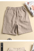 IMG 116 of Korean Shorts Women Summer Cotton Pants Loose High Waist Slim Look Plus Size Wide Leg Casual Bermuda Shorts