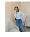 IMG 141 of Korean Office Slim Look Solid Colored Under Stand Collar Sweater Women Outerwear