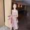 Img 7 - Women Floral Cami Dress Summer Korean Slim Look Trendy A-Line Dress