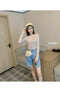 IMG 136 of Korean Office Slim Look Solid Colored Under Stand Collar Sweater Women Outerwear