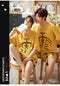 IMG 188 of Couple Pajamas Summer insPopular Cotton Short Sleeve Shorts Korean Adorable Cartoon Men Women Loungewear Sets Sleepwear