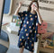 Summer Short Sleeve Pajamas Women Adorable Sweet Look Cartoon Plus Size Loungewear Sets Sleepwear