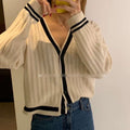 IMG 103 of Sweater Women Japanese Loose insLazy Outdoor Korean Sweet Look Knitted Cardigan Outerwear