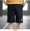 IMG 122 of Summer Men Casual Shorts Straight Pants Sporty Cargo Mid-Length Beach Shorts