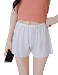 Img 5 - Safety Pants Women Plus Size Anti-Exposed Summer Mask Thin Outdoor Short Shorts Loose