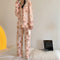 IMG 107 of Pajamas Sets Women All-Matching Adorable Outdoor Loose Popular Loungewear Two-Piece Long Sleeved Tops Sleepwear