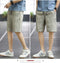 IMG 175 of Summer Men Casual Shorts Straight Pants Sporty Cargo Mid-Length Beach Shorts