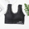 U-Neck Sporty Bare Back Women Flattering Yoga Tank Top Innerwear No Metal Wire Matching Activewear