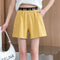 Img 7 - Shorts Women Cotton Summer Loose Pants Slim Look Elastic Waist Casual Outdoor