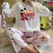 Pajamas Women Korean Cartoon Loose Thin Young Sweet Look Loungewear Outdoor Sleepwear