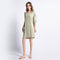 IMG 112 of Summer Casual Pyjamas Mid-Length Modal Pajamas Women Home Trendy Spliced Sleepwear