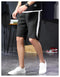 IMG 126 of Summer Casual Sporty Men knee length Thin Loose Shorts Breathable Jogging Fitness Beach Pants Shorts