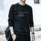 IMG 110 of Round-Neck Sweatshirt insLong Sleeved T-Shirt Trendy All-Matching Loose Tops Outerwear