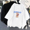 IMG 118 of Cotton T-Shirt Women Short Sleeve Summer Loose Popular Half Sleeved Tops ins T-Shirt