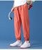 IMG 118 of Summer Thin Pants Men Korean Trendy Drape Casual Loose Jogger Ankle-Length Pants