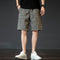 Img 3 - Casual Shorts Men Summer Korean Trendy Loose Chequered Pants All-Matching Mid-Length Jodhpurs Outdoor Beach